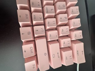 Motospeed CK62 Teclado Mecánico Rosa RGB