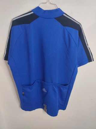 Maglia ciclismo Adidas blu e nera