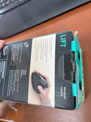 Logitech Lift Ratón Ergonómico Vertical #Q89E49