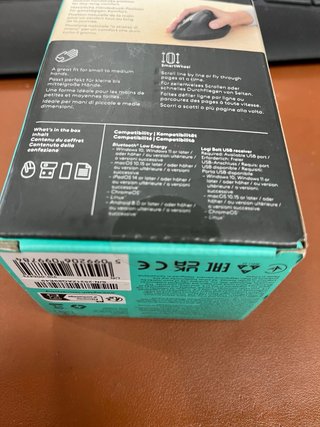 Logitech Lift Ratón Ergonómico Vertical #Q89E49
