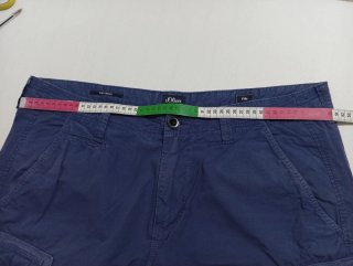 Pantalones cortos cargo s.Oliver azul oscuro T.46