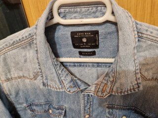 Camisa Vaquera Zara Man