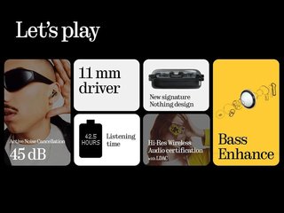 Nothing Ear (a) B0CXPRHTNB Bluetooth ANC 42,5h