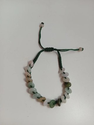 Pulsera artesanal Jadeita