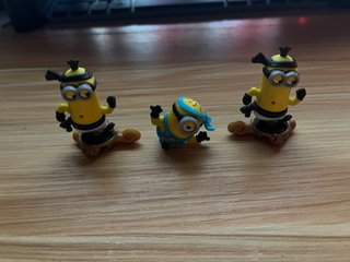 Lote 3 Minions Kinder Sorpresa