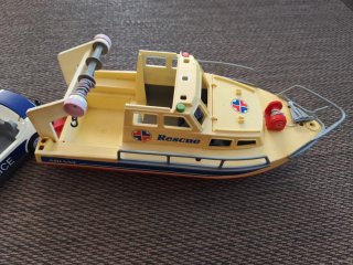 Playmobil: Helicóptero, Barco y Coche Policía