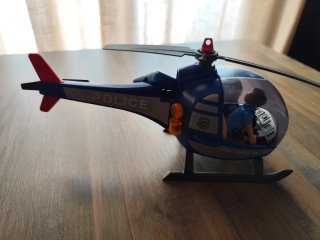 Playmobil: Helicóptero, Barco y Coche Policía