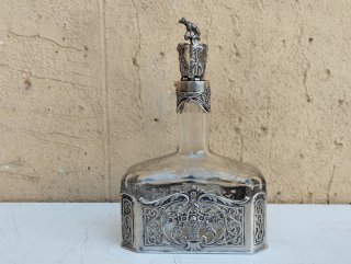 Set da liquore in argento 800 Jugendstil Hanau