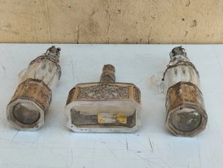 Set da liquore in argento 800 Jugendstil Hanau