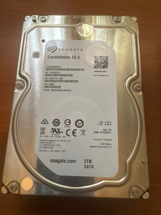 2 x Seagate Constellation ES.3 2TB SATA HDD