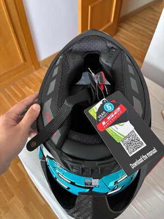 Casco LS2 FF805 Thunder GP Aero Azul