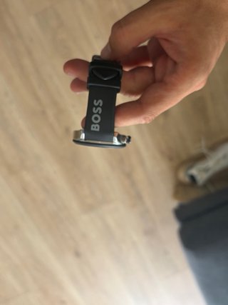 Reloj Hugo Boss Negro y Plateado