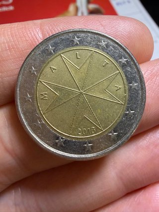 Moneda 2€ Malta 2013 Cruz de Malta