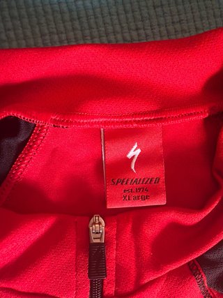 Maillot sin mangas  Specialized Rojo Talla XL