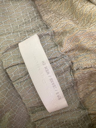 Pantalón tobillero gris talla L