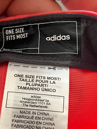 Berretto Adidas Rosso Donna