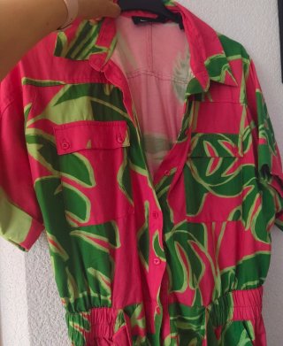 Mono corto Desigual estampado floral