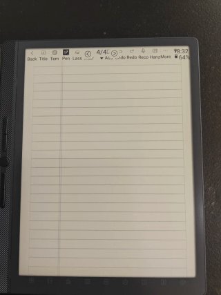 E-reader Hanvon M10 Mini. 8.3" con custodia e pen