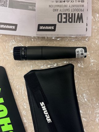 Micrófono Shure SM57 Instrumento Dinámico