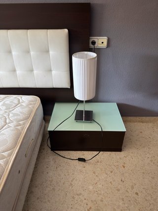 Estructura de cama completa con colchon