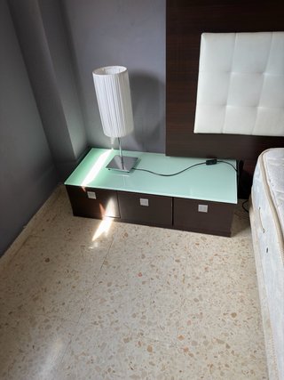 Estructura de cama completa con colchon