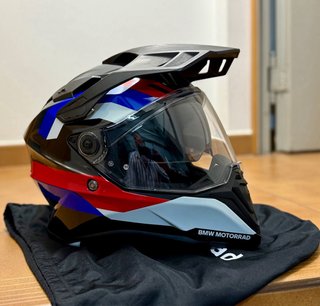 Casco BMW GS Enduro Motorrad Tricolor