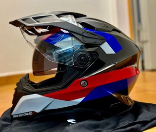 Casco BMW GS Enduro Motorrad Tricolor