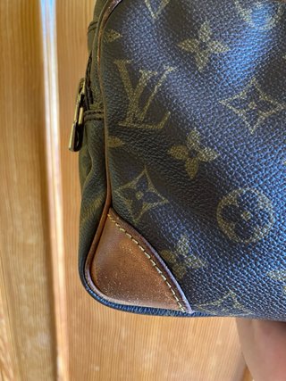 Bolso Louis Vuitton Marrón y Dorado