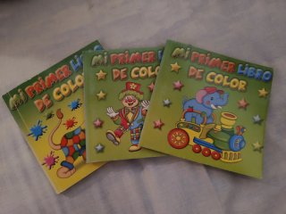 3 Libros Mi Primer Libro de Color