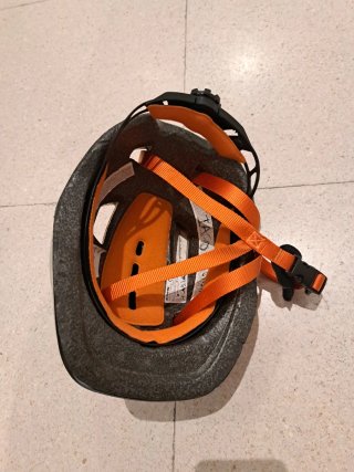 Casco de bici azul para niños