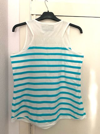 Camiseta sin mangas a rayas Maryland