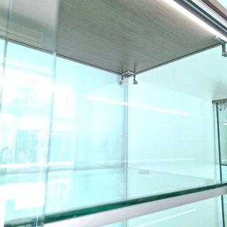 Vitrina Expositora Cristal con Luces LED