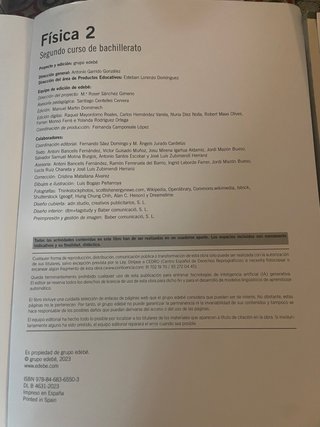 LIBROS SEGUNDO BACHILLER