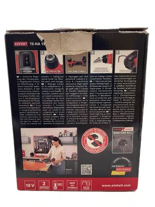 [※] Pistola Aire Caliente Einhell TE-HA 18 Li-Solo