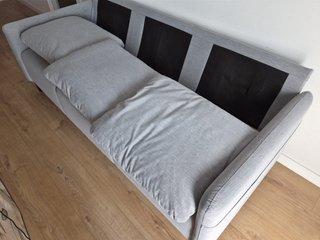 Sofá 3 plazas ANGERSBY IKEA gris claro