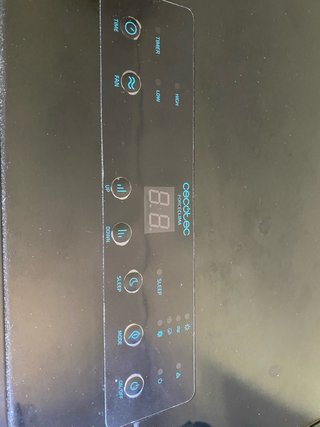 Aire Acondicionado Portátil Negro