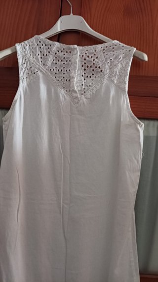 Vestido blanco niña