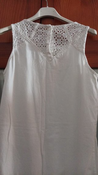Vestido blanco niña