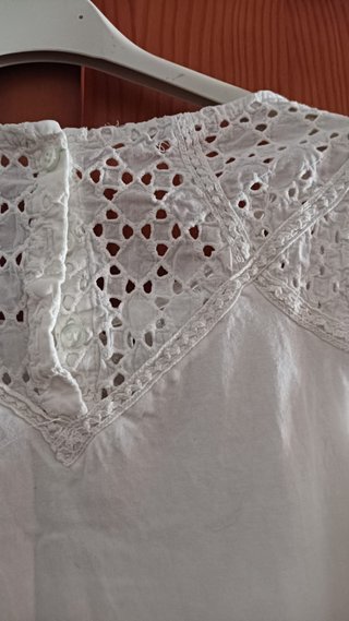 Vestido blanco niña
