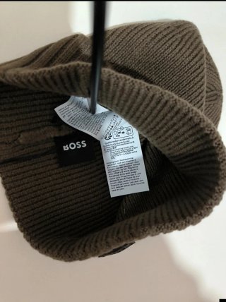 Gorro Boss Verde Oliva Talla Única