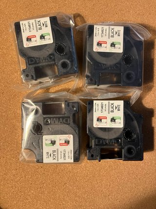 Etichette Dymo Rhino Industrial 24mm x 5.5m Nuove