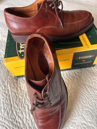 Zapatos de piel marrones Trotters