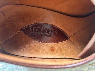 Zapatos de piel marrones Trotters
