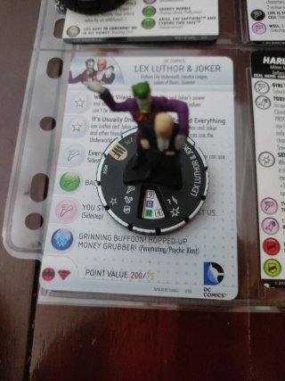 Lote Heroclix  DC Comics Joker, y amigos