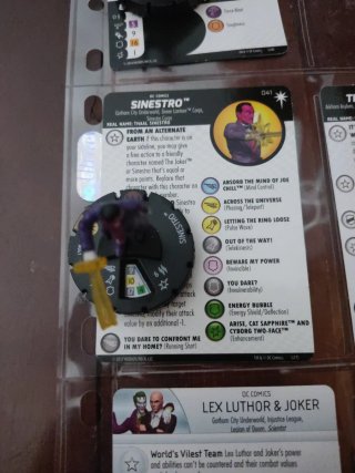 Lote Heroclix  DC Comics Joker, y amigos