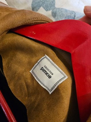 Chaqueta Biker Marrón