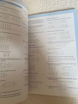 Matemáticas II 2 Bachillerato