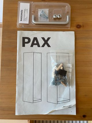 Armario IKEA PAX 150x60x236 cierre suave + cajones