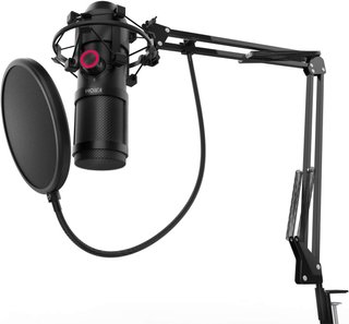 Micrófono condensador USB cardioide para streaming