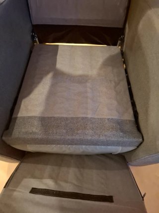 Sillón relax reclinable gris
